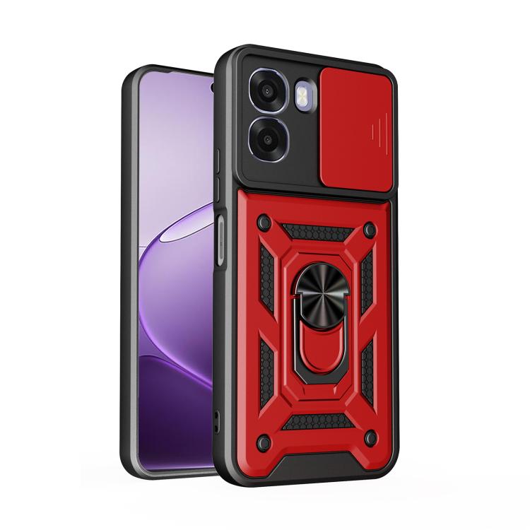 Sliding Camera Cover Design TPU+PC Phone Case, For OPPO Reno15 F 5G / Reno 15c 5G Global, For OPPO A6x 4G Global, For OPPO A6x 5G Global