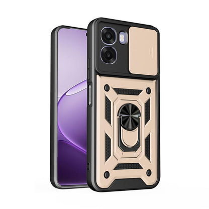 Sliding Camera Cover Design TPU+PC Phone Case, For OPPO Reno15 F 5G / Reno 15c 5G Global, For OPPO A6x 4G Global, For OPPO A6x 5G Global