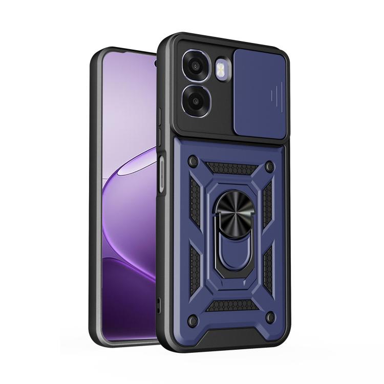 Sliding Camera Cover Design TPU+PC Phone Case, For OPPO Reno15 F 5G / Reno 15c 5G Global, For OPPO A6x 4G Global, For OPPO A6x 5G Global