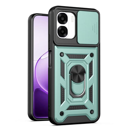 Sliding Camera Cover Design TPU+PC Phone Case, For OPPO Reno15 F 5G / Reno 15c 5G Global, For OPPO A6x 4G Global, For OPPO A6x 5G Global