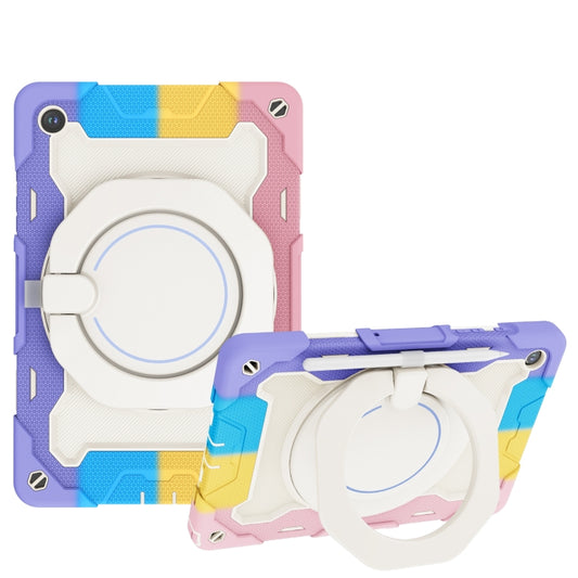 Armor Portable Rotating Ring Holder Silicone Tablet Case, For Samsung Galaxy Tab A9+, For Samsung Galaxy Tab S9, For Samsung Galaxy Tab A9, For Samsung Galaxy Tab S9 Ultra