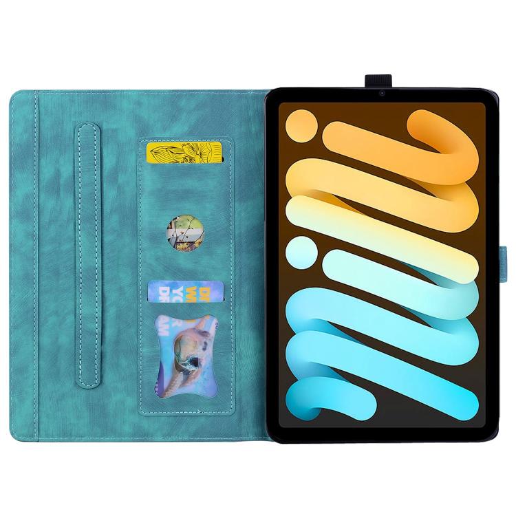 Cartoon Sakura Cat Embossed Smart Leather Tablet Case, For iPad mini 8 2026, For iPad Pro 13 2025 / 2024, For iPad Pro 11 2025 / 2024, For iPad mini 6 / mini 2024