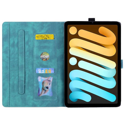 Cartoon Sakura Cat Embossed Smart Leather Tablet Case, For iPad mini 8 2026, For iPad Pro 13 2025 / 2024, For iPad Pro 11 2025 / 2024, For iPad mini 6 / mini 2024