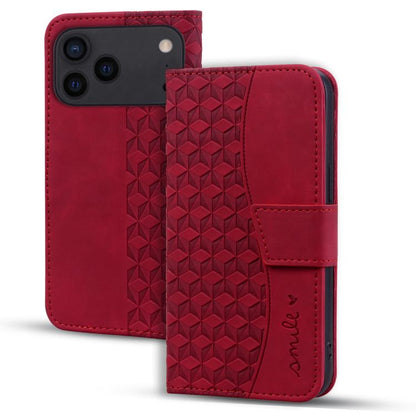 Diamond Buckle Leather Phone Case with Lanyard, For iPhone 17e / 16e, For iPhone 17 Pro Max, For iPhone 17 Pro, For iPhone 17