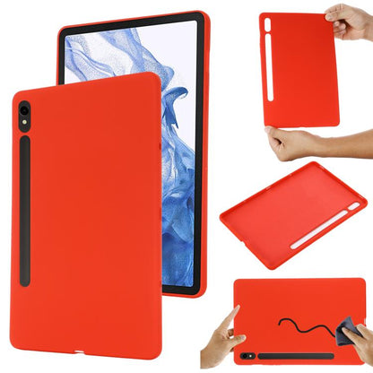 Pure Color Liquid Silicone Shockproof Tablet Case, For Samsung Galaxy Tab A11+, For Samsung Galaxy Tab A11, For Samsung Galaxy Tab S10 Lite 5G/S10/S10 FE, For Samsung Galaxy Tab S11, For Samsung Tab S11 Ultra, For Samsung Galaxy Tab S10 FE+