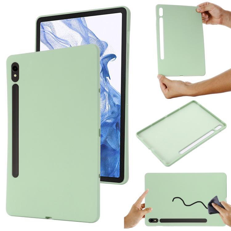Pure Color Liquid Silicone Shockproof Tablet Case, For Samsung Galaxy Tab A11+, For Samsung Galaxy Tab A11, For Samsung Galaxy Tab S10 Lite 5G/S10/S10 FE, For Samsung Galaxy Tab S11, For Samsung Tab S11 Ultra, For Samsung Galaxy Tab S10 FE+