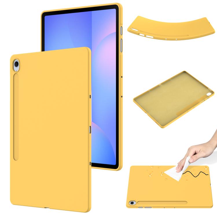 Pure Color Liquid Silicone Shockproof Tablet Case, For Samsung Galaxy Tab A11+, For Samsung Galaxy Tab A11, For Samsung Galaxy Tab S10 Lite 5G/S10/S10 FE, For Samsung Galaxy Tab S11, For Samsung Tab S11 Ultra, For Samsung Galaxy Tab S10 FE+