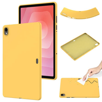 Pure Color Liquid Silicone Shockproof Tablet Case, For Samsung Galaxy Tab A11+, For Samsung Galaxy Tab A11, For Samsung Galaxy Tab S10 Lite 5G/S10/S10 FE, For Samsung Galaxy Tab S11, For Samsung Tab S11 Ultra, For Samsung Galaxy Tab S10 FE+
