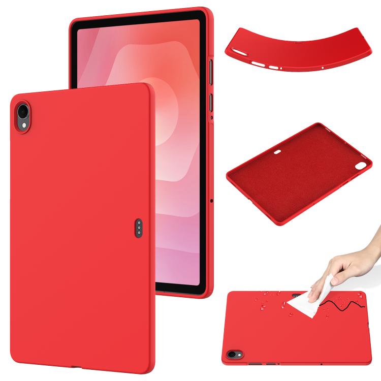 Pure Color Liquid Silicone Shockproof Tablet Case, For Samsung Galaxy Tab A11+, For Samsung Galaxy Tab A11, For Samsung Galaxy Tab S10 Lite 5G/S10/S10 FE, For Samsung Galaxy Tab S11, For Samsung Tab S11 Ultra, For Samsung Galaxy Tab S10 FE+