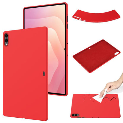 Pure Color Liquid Silicone Shockproof Tablet Case, For Samsung Galaxy Tab A11+, For Samsung Galaxy Tab A11, For Samsung Galaxy Tab S10 Lite 5G/S10/S10 FE, For Samsung Galaxy Tab S11, For Samsung Tab S11 Ultra, For Samsung Galaxy Tab S10 FE+