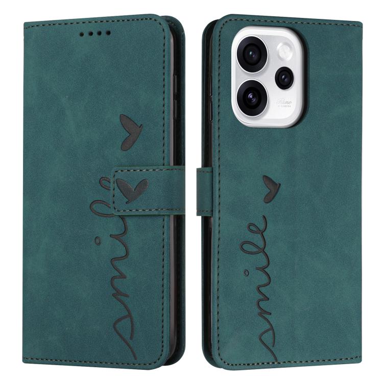 Skin Feel Heart Embossed Leather Phone Case with Long Lanyard, For OPPO A6x 5G / A6 5G, For OPPO Reno15 Pro 5G Global, For OPPO Reno15 5G Global, For OPPO Reno14 Global / Reno14 F 5G