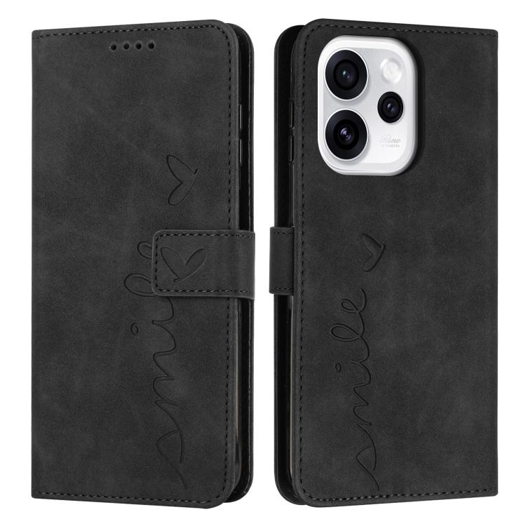 Skin Feel Heart Embossed Leather Phone Case with Long Lanyard, For OPPO A6x 5G / A6 5G, For OPPO Reno15 Pro 5G Global, For OPPO Reno15 5G Global, For OPPO Reno14 Global / Reno14 F 5G