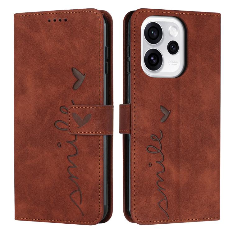 Skin Feel Heart Embossed Leather Phone Case with Long Lanyard, For OPPO A6x 5G / A6 5G, For OPPO Reno15 Pro 5G Global, For OPPO Reno15 5G Global, For OPPO Reno14 Global / Reno14 F 5G