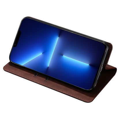 Skin Feel Magnetic Leather Phone Case, For OnePlus Ace 2 Pro, For OnePlus Nord CE3 5G