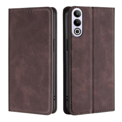 Skin Feel Magnetic Leather Phone Case, For OnePlus Ace 3 Pro 5G, For OnePlus Nord CE 4 Lite 5G, For OnePlus Ace 3V 5G, For OnePlus Nord CE4