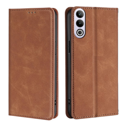 Skin Feel Magnetic Leather Phone Case, For OnePlus Ace 3 Pro 5G, For OnePlus Nord CE 4 Lite 5G, For OnePlus Ace 3V 5G, For OnePlus Nord CE4