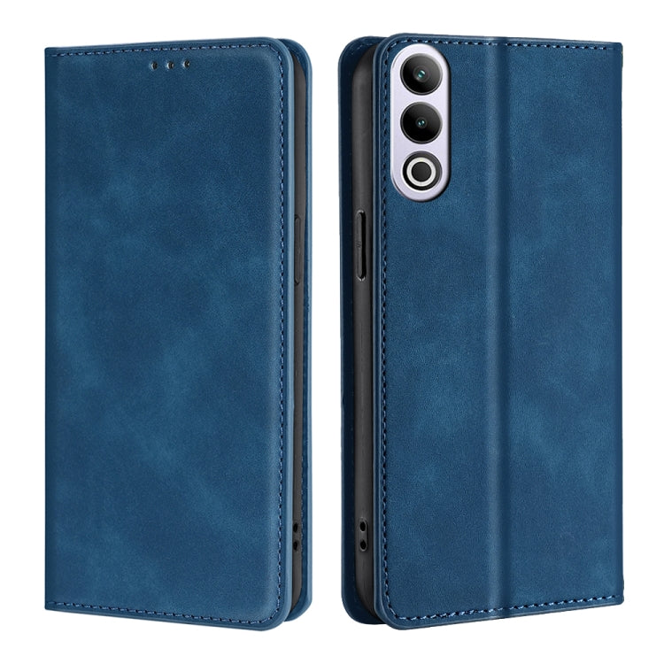 Skin Feel Magnetic Leather Phone Case, For OnePlus Ace 3 Pro 5G, For OnePlus Nord CE 4 Lite 5G, For OnePlus Ace 3V 5G, For OnePlus Nord CE4