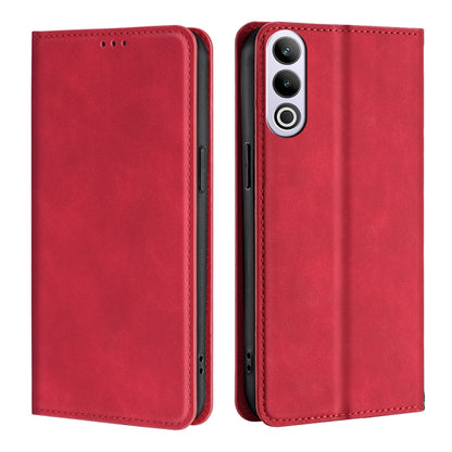 Skin Feel Magnetic Leather Phone Case, For OnePlus Ace 3 Pro 5G, For OnePlus Nord CE 4 Lite 5G, For OnePlus Ace 3V 5G, For OnePlus Nord CE4