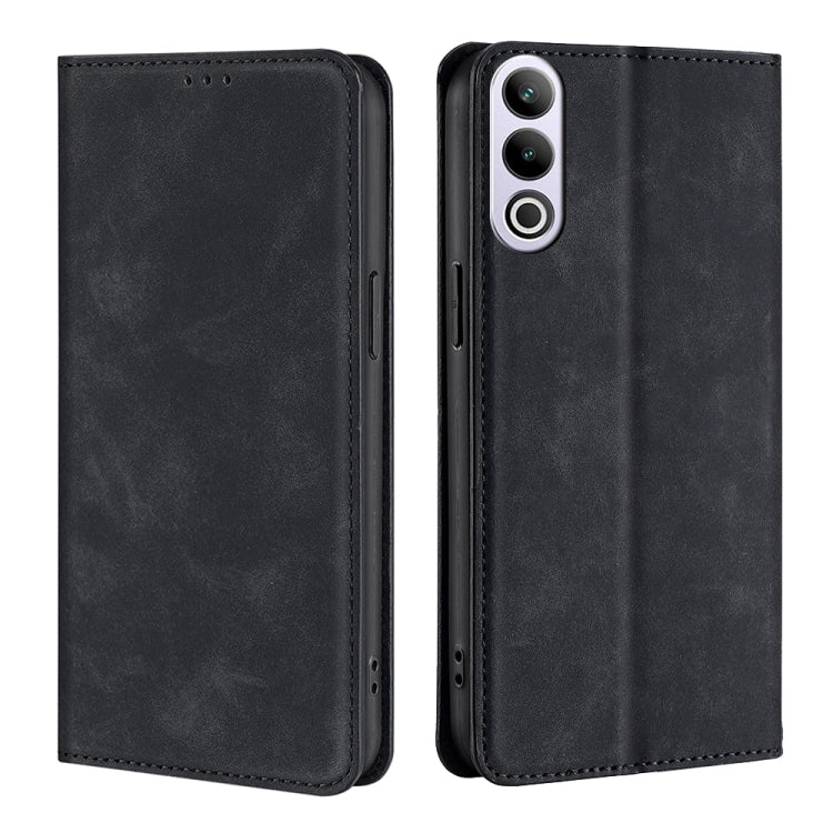 Skin Feel Magnetic Leather Phone Case, For OnePlus Ace 3 Pro 5G, For OnePlus Nord CE 4 Lite 5G, For OnePlus Ace 3V 5G, For OnePlus Nord CE4