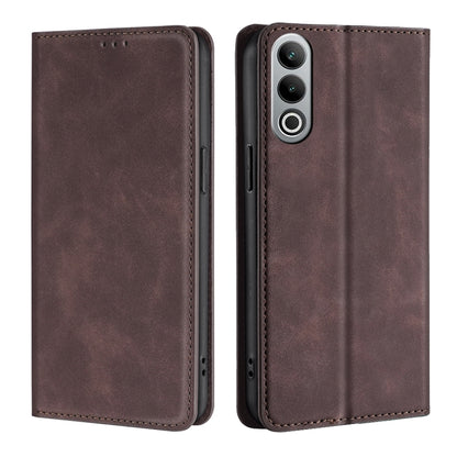 Skin Feel Magnetic Leather Phone Case, For OnePlus Ace 3 Pro 5G, For OnePlus Nord CE 4 Lite 5G, For OnePlus Ace 3V 5G, For OnePlus Nord CE4