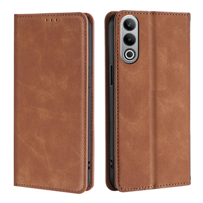 Skin Feel Magnetic Leather Phone Case, For OnePlus Ace 3 Pro 5G, For OnePlus Nord CE 4 Lite 5G, For OnePlus Ace 3V 5G, For OnePlus Nord CE4