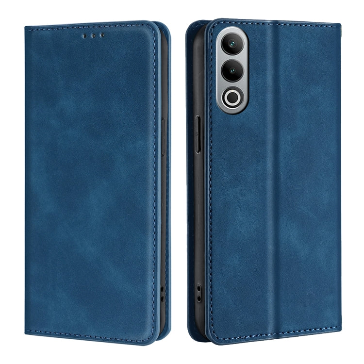 Skin Feel Magnetic Leather Phone Case, For OnePlus Ace 3 Pro 5G, For OnePlus Nord CE 4 Lite 5G, For OnePlus Ace 3V 5G, For OnePlus Nord CE4