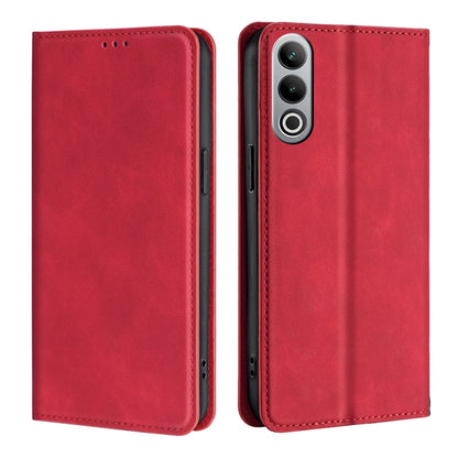 Skin Feel Magnetic Leather Phone Case, For OnePlus Ace 3 Pro 5G, For OnePlus Nord CE 4 Lite 5G, For OnePlus Ace 3V 5G, For OnePlus Nord CE4