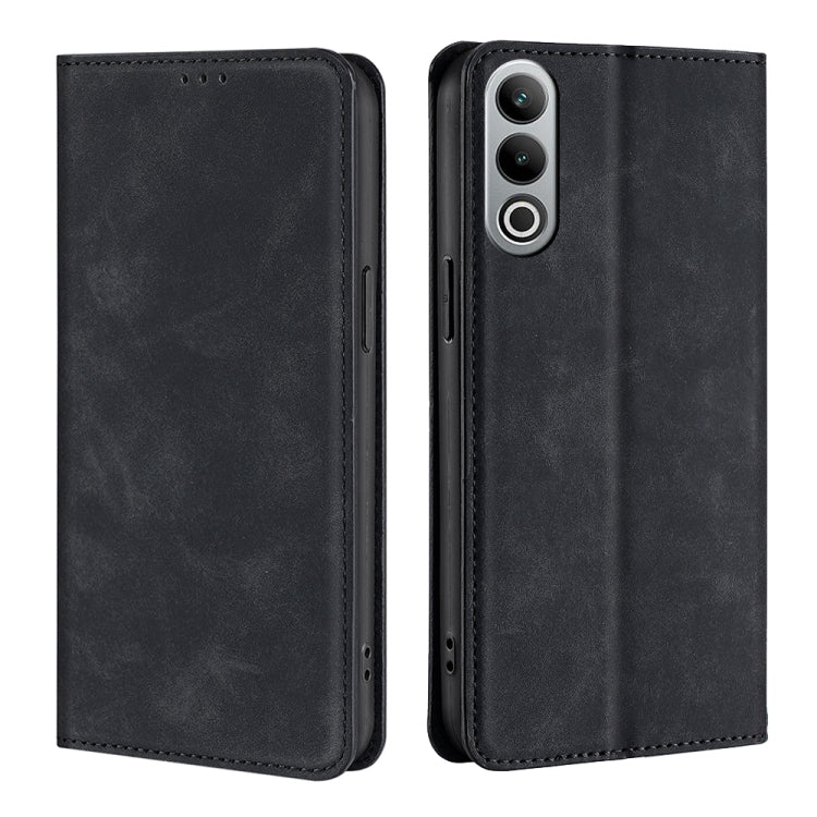 Skin Feel Magnetic Leather Phone Case, For OnePlus Ace 3 Pro 5G, For OnePlus Nord CE 4 Lite 5G, For OnePlus Ace 3V 5G, For OnePlus Nord CE4