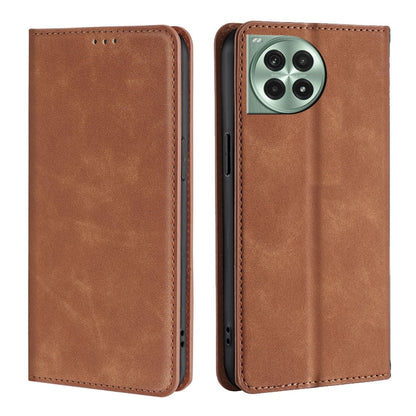 Skin Feel Magnetic Leather Phone Case, For OnePlus Ace 3 Pro 5G, For OnePlus Nord CE 4 Lite 5G, For OnePlus Ace 3V 5G, For OnePlus Nord CE4