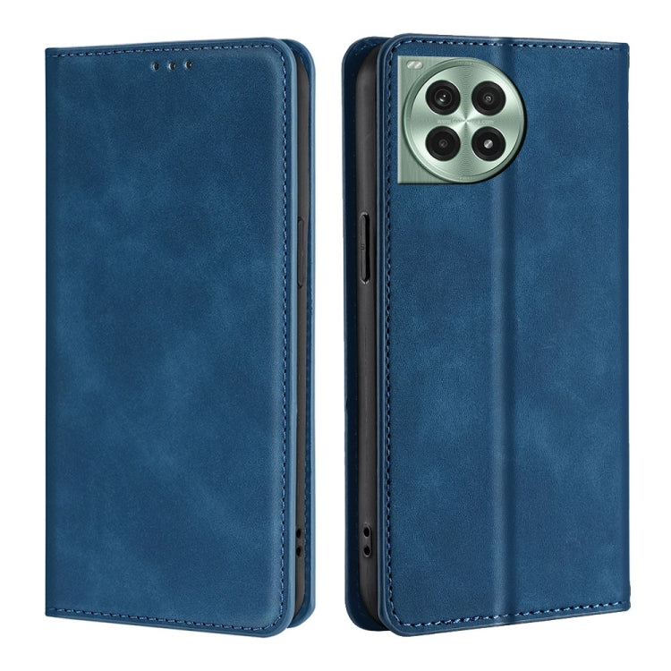 Skin Feel Magnetic Leather Phone Case, For OnePlus Ace 3 Pro 5G, For OnePlus Nord CE 4 Lite 5G, For OnePlus Ace 3V 5G, For OnePlus Nord CE4