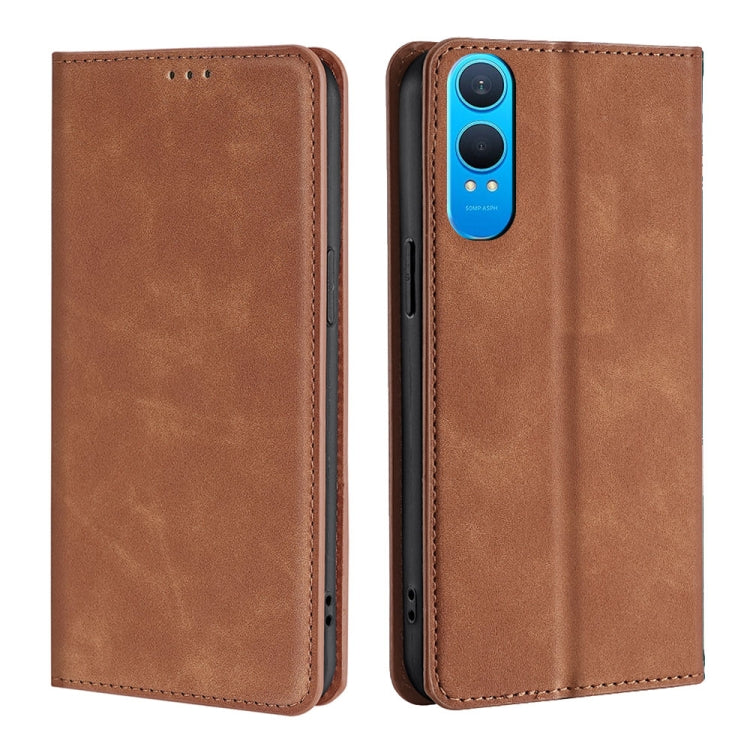 Skin Feel Magnetic Leather Phone Case, For OnePlus Ace 3 Pro 5G, For OnePlus Nord CE 4 Lite 5G, For OnePlus Ace 3V 5G, For OnePlus Nord CE4