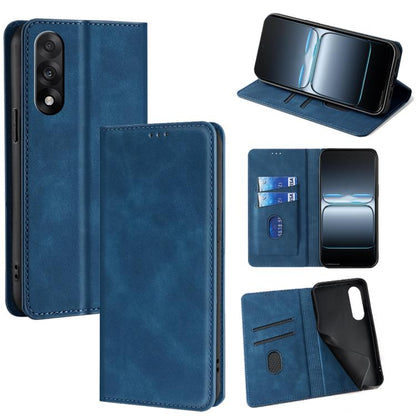Skin Feel Magnetic Leather Phone Case, For OnePlus 15T 5G, For OnePlus Turbo 6 / 6V, For OnePlus Ace 5 Ultra / Nord 5, For OnePlus Ace 5 / 5 Pro