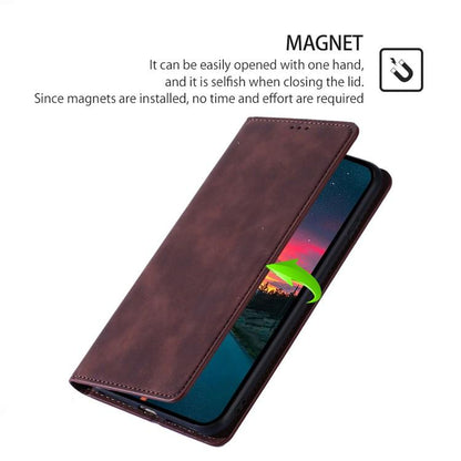 Skin Feel Magnetic Leather Phone Case, For OnePlus 15T 5G, For OnePlus Turbo 6 / 6V, For OnePlus Ace 5 Ultra / Nord 5, For OnePlus Ace 5 / 5 Pro