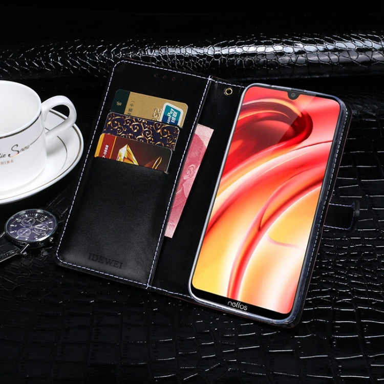 idewei Crocodile Texture Horizontal Flip Leather Case with Holder & Card Slots & Wallet, For DOOGEE X95, For Infinix Note 7, For TP-Link Neffos C9s, For Ulefone Note 8P, For Umidigi A3X, For Xiaomi Redmi 9A