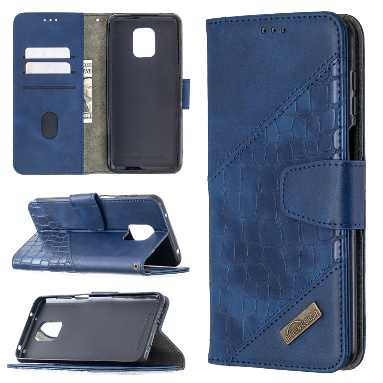 Matching Color Crocodile Texture Horizontal Flip PU Leather Case with Wallet & Holder & Card Slots, For Xiaomi Redmi Note 7, For Xiaomi Redmi Note 9 Pro