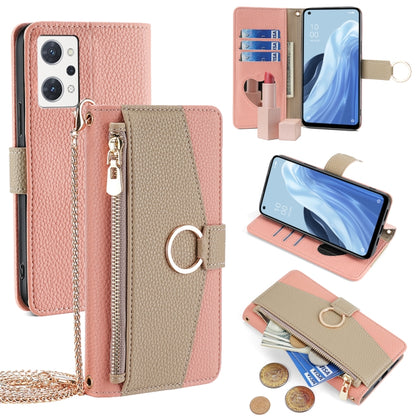 Crossbody Litchi Texture Leather Phone Case, For OPPO A17, For OPPO Reno7 A JP Version, For OPPO A57 4G 2022, For OPPO Reno8 Pro+ 5G