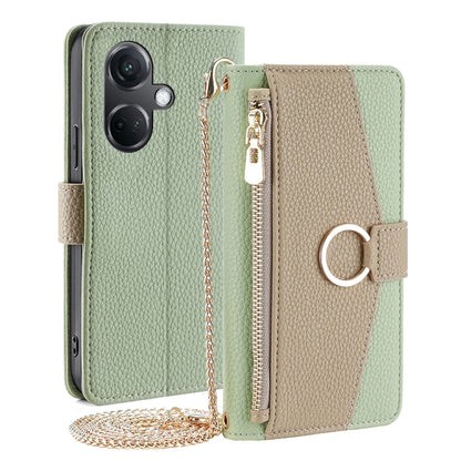 Crossbody Litchi Texture Leather Phone Case, For OnePlus Nord CE3 5G