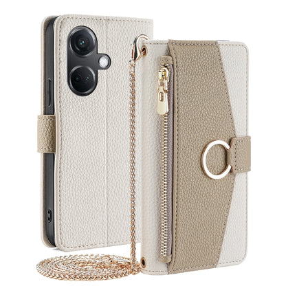 Crossbody Litchi Texture Leather Phone Case, For OnePlus Nord CE3 5G