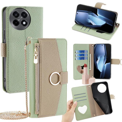 Crossbody Litchi Texture Leather Phone Case, For OnePlus Ace 5 Ultra / Nord 5, For OnePlus Ace 5 Racing / Nord CE5, For OnePlus Ace 5 / Ace 5 Pro, For OnePlus Ace 3 Pro 5G