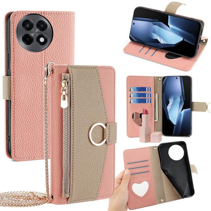 Crossbody Litchi Texture Leather Phone Case, For OnePlus Ace 5 Ultra / Nord 5, For OnePlus Ace 5 Racing / Nord CE5, For OnePlus Ace 5 / Ace 5 Pro, For OnePlus Ace 3 Pro 5G