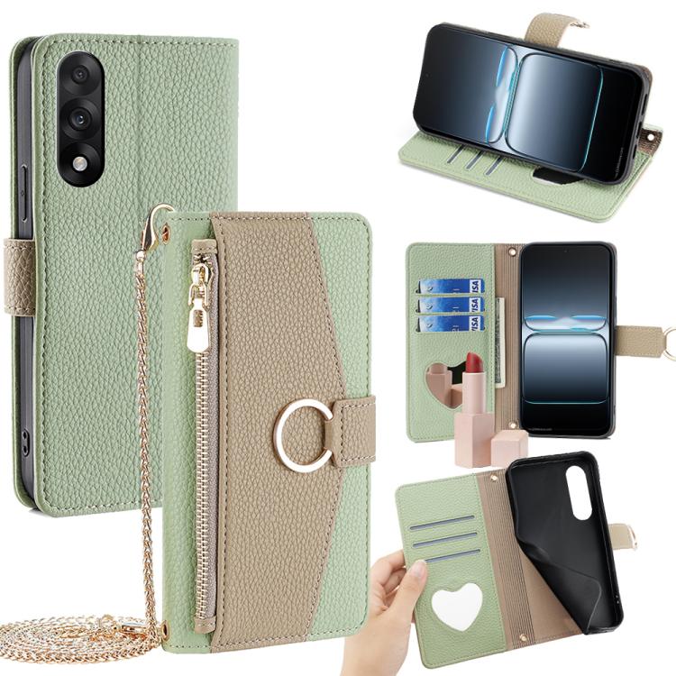 Crossbody Litchi Texture Leather Phone Case, For OnePlus Ace 5 Ultra / Nord 5, For OnePlus Ace 5 Racing / Nord CE5, For OnePlus Ace 5 / Ace 5 Pro, For OnePlus Ace 3 Pro 5G