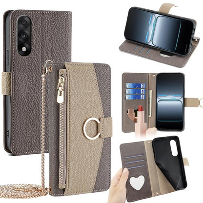 Crossbody Litchi Texture Leather Phone Case, For OnePlus Ace 5 Ultra / Nord 5, For OnePlus Ace 5 Racing / Nord CE5, For OnePlus Ace 5 / Ace 5 Pro, For OnePlus Ace 3 Pro 5G