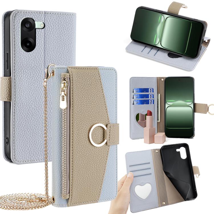 Crossbody Litchi Texture Leather Phone Case, For OnePlus Ace 5 Ultra / Nord 5, For OnePlus Ace 5 Racing / Nord CE5, For OnePlus Ace 5 / Ace 5 Pro, For OnePlus Ace 3 Pro 5G