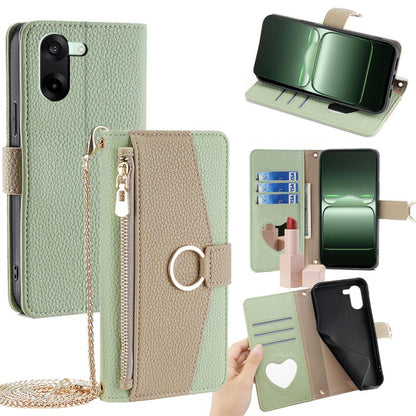 Crossbody Litchi Texture Leather Phone Case, For OnePlus Ace 5 Ultra / Nord 5, For OnePlus Ace 5 Racing / Nord CE5, For OnePlus Ace 5 / Ace 5 Pro, For OnePlus Ace 3 Pro 5G