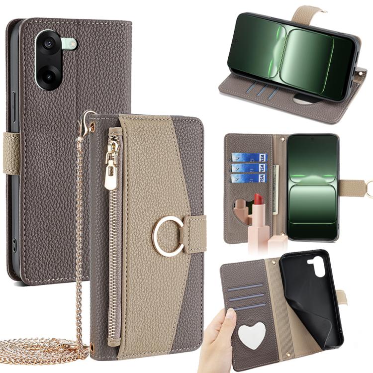 Crossbody Litchi Texture Leather Phone Case, For OnePlus Ace 5 Ultra / Nord 5, For OnePlus Ace 5 Racing / Nord CE5, For OnePlus Ace 5 / Ace 5 Pro, For OnePlus Ace 3 Pro 5G