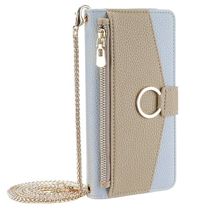 Crossbody Litchi Texture Leather Phone Case, For OnePlus 15T 5G, For OnePlus Turbo 6 / 6V, For OnePlus Ace 6, For OnePlus 15