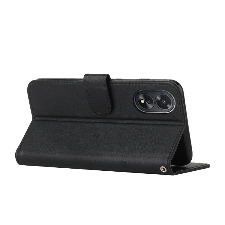 Stitching Calf Texture Buckle Leather Phone Case, For OPPO A38 / A18, For OPPO A58 / A78, For OPPO A79 5G, For OPPO A59 5G