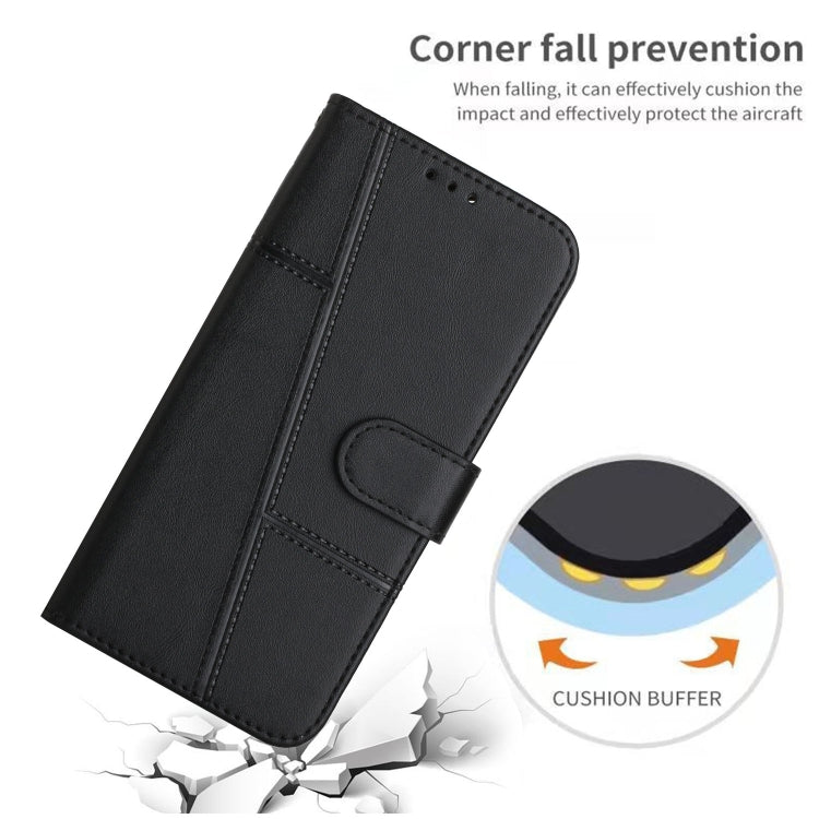 Stitching Calf Texture Buckle Leather Phone Case, For OPPO A38 / A18, For OPPO A58 / A78, For OPPO A79 5G, For OPPO A59 5G