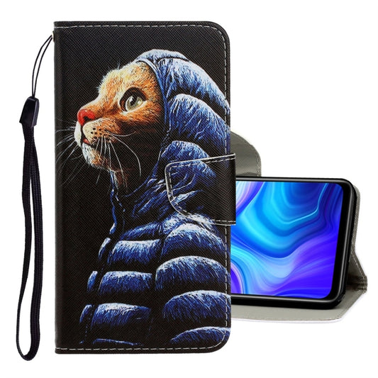 3D Colored Drawing Horizontal Flip PU Leather Case with Holder & Card Slots & Wallet, For Xiaomi Redmi Note 9