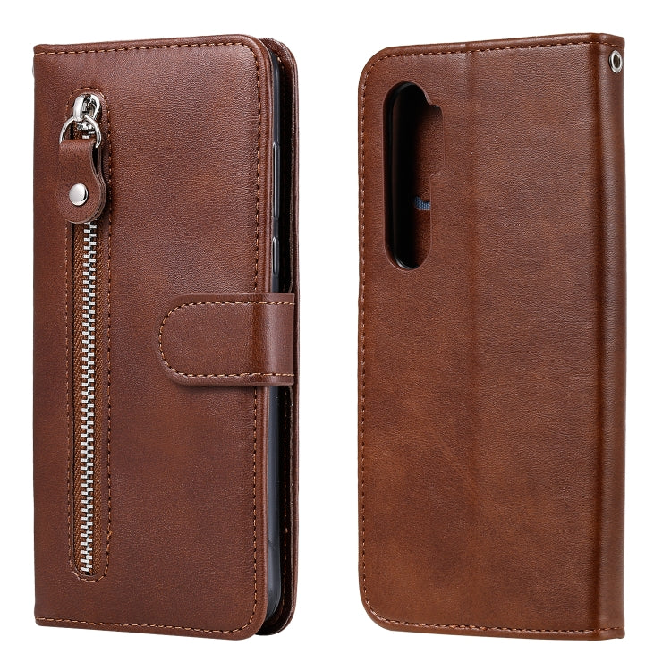 Fashion Calf Texture Zipper Horizontal Flip Leather Case with Stand & Card Slots & Wallet Function, For Xiaomi Mi Note 10 Lite, For Xiaomi Redmi Note 9 / 10X 5G